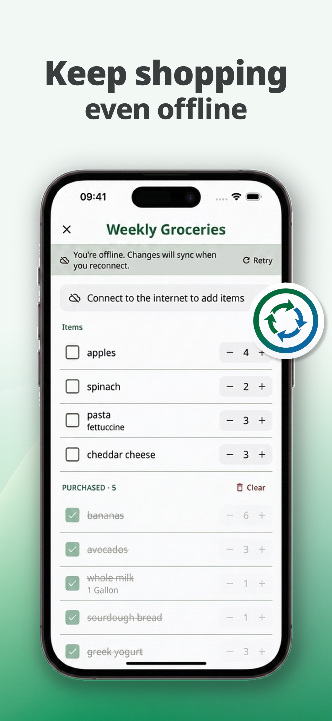 Listyk: Grocery List