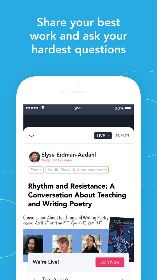 #3. Write Now Teacher Studio (iOS) 由: National Writing Project (NWP)