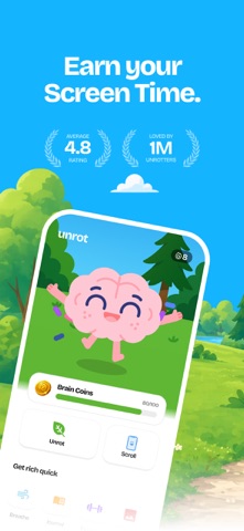 Unrot: Earn your Screen Time Screenshot 1 of 5