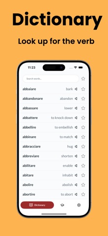 Italian Verbs by Balconygames screenshot