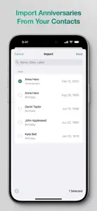 Anniversaries: Anniversary App screenshot #4 for iPhone