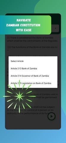 Zambian Constitution Screenshot 5 of 5