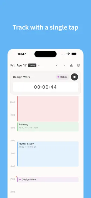 Kiroku - Time Log screenshot 1
