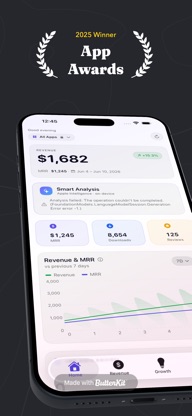 RevenueRadar: Sales & MRR screenshot 1