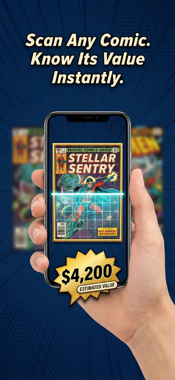 #1. Comic Book Scanner & Value App (iOS) Ved: Arbab Ashraf