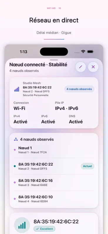 WiFi Aid: Diagnostic réseau screenshot 10 of 10