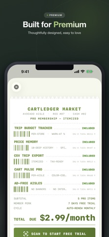 CartPulse iPhone screenshot