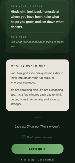 RunThink screenshot 1