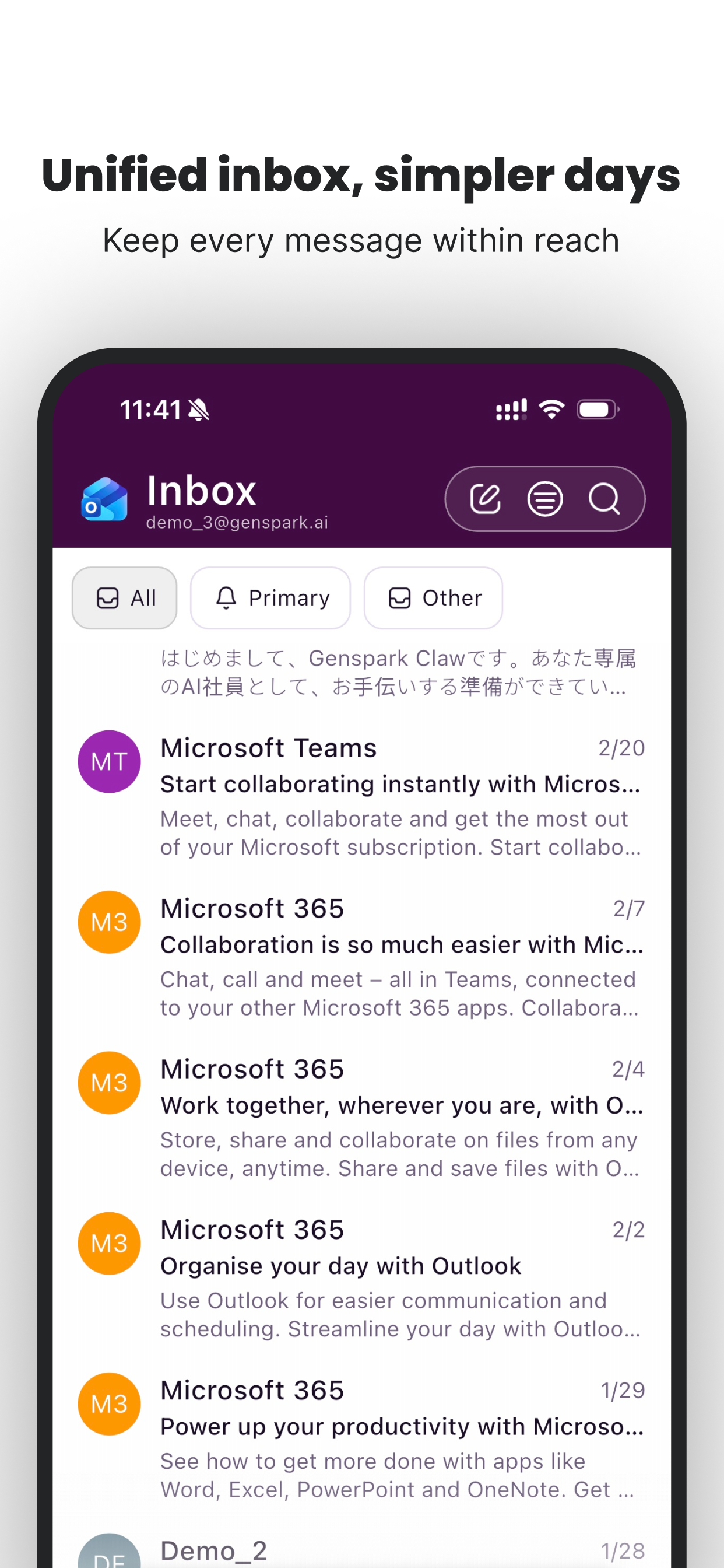 GenMail screenshot 4
