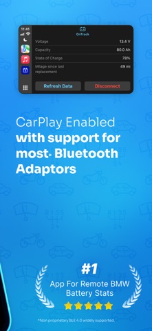 OnTrack - Battery screenshot