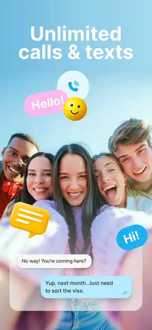SkyTalk - Call & Video VOIP screenshot 1