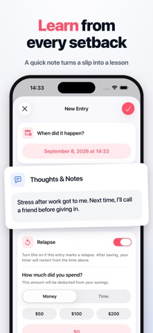 Quitzilla: Quit Tracker screenshot 5