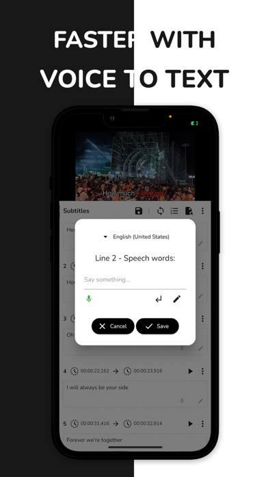 VidSub: Video Subtitle Creator Screenshot