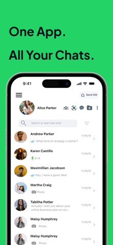 All Messenger for WA Web iPhone screenshot