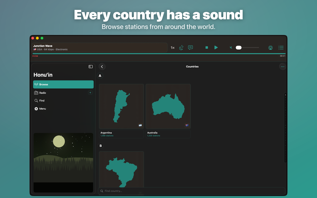 Honu’in: Internet Radio Player screenshot 28