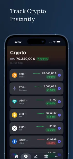 StockIn: Market Tracker screenshot 1