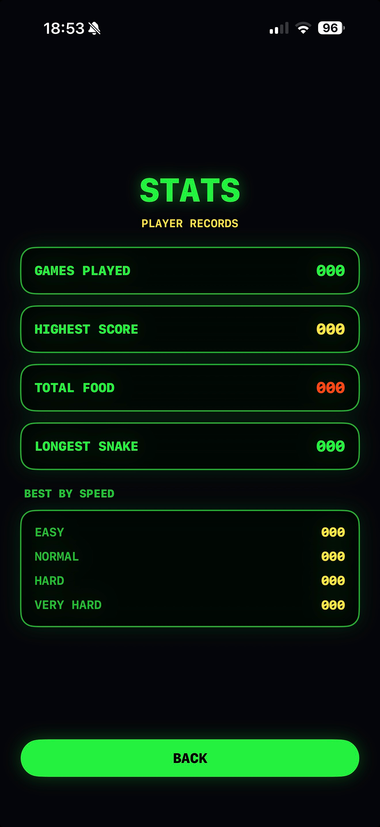 Neon Arcade Snake