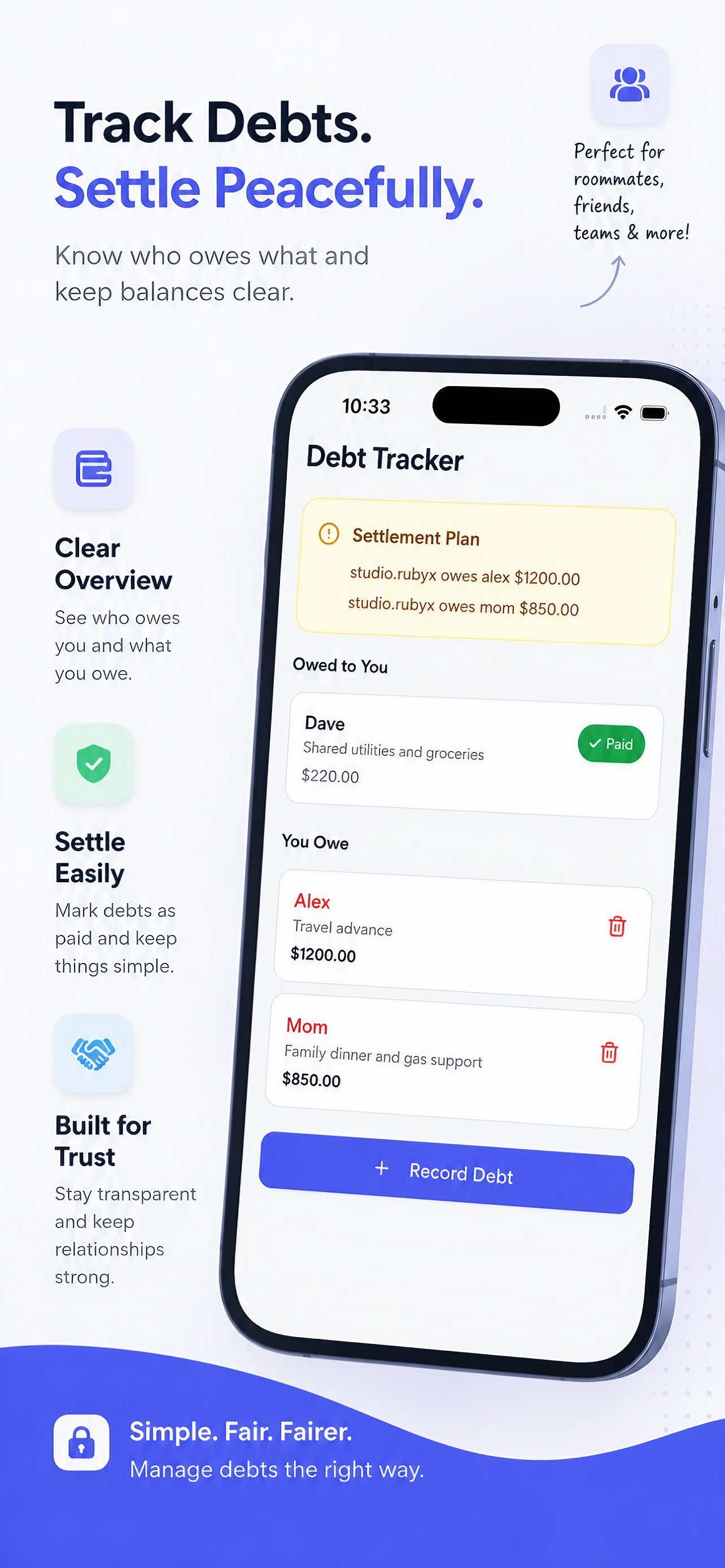 Shared Budget: Expense Tracker
