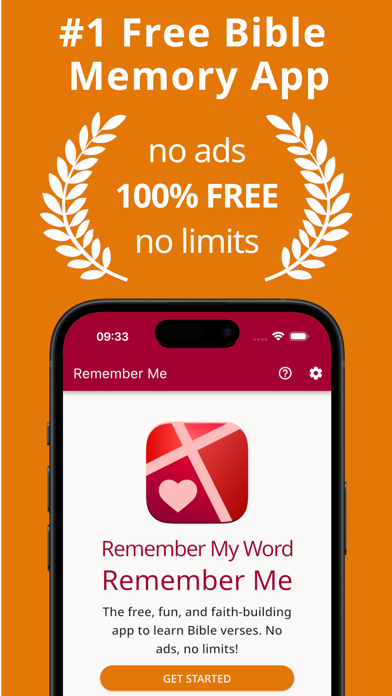 Bible Memory iPhone screenshot 1 - Education app