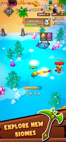 Mine Adventure : Survival RPG iPhone screenshot