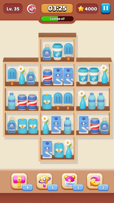 Goods Sorting: Match 3 Puzzle Screenshot