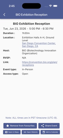 bioRSVP Screenshot 5 of 9