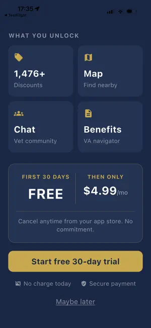 Vets Connect screenshot 2