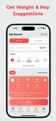 Liftally: SBD Strength Tracker Screenshot 7 of 8