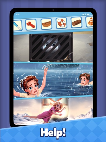 Tap Hexa: Family Story Puzzle iPad screenshot