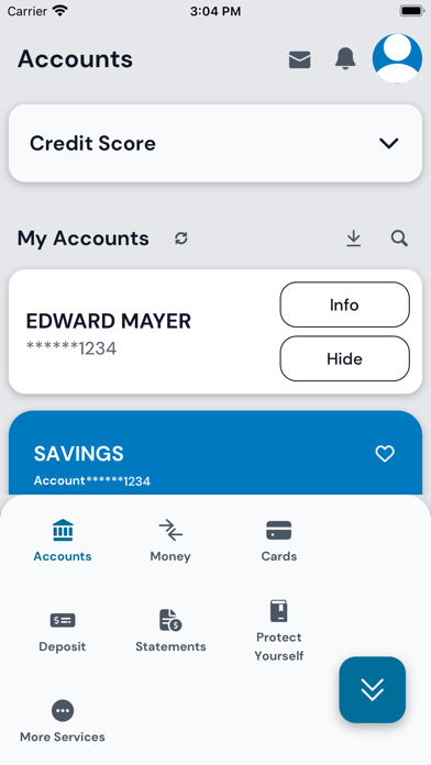 Champion CU Mobile Banking Screenshot