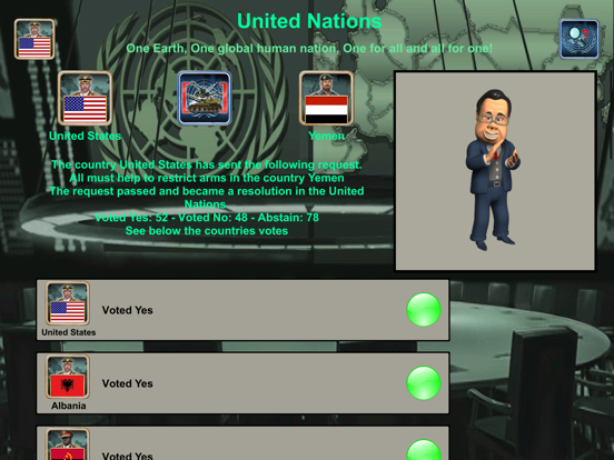 World Empire iPad app afbeelding 6