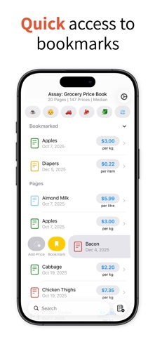 Assay - Grocery Price Book screenshot