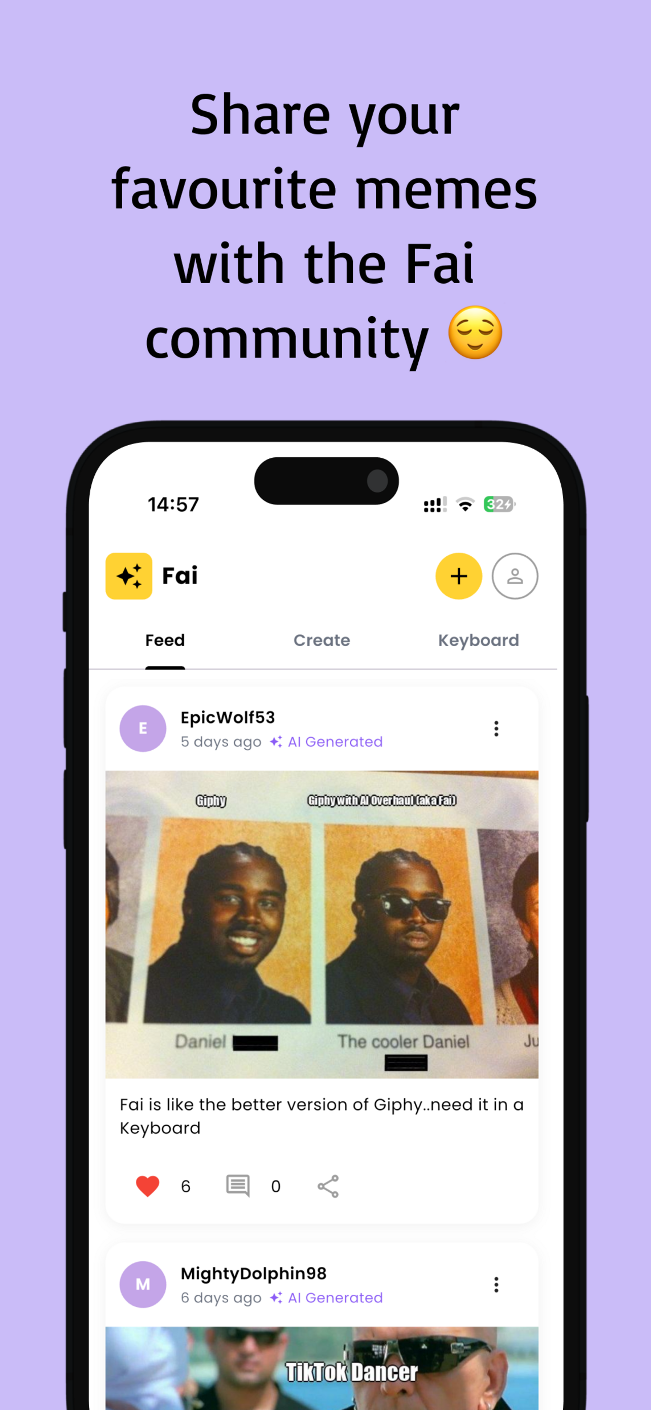 Fai: Free AI Meme Generator screenshot 5