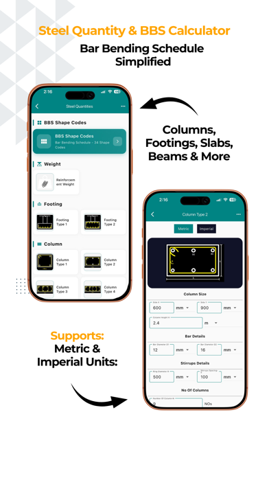 Construction Calculator A1 iPhone screenshot
