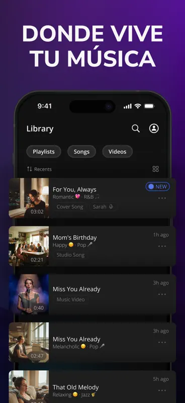 Creador de Música IA - Mozart screenshot 7 of 8
