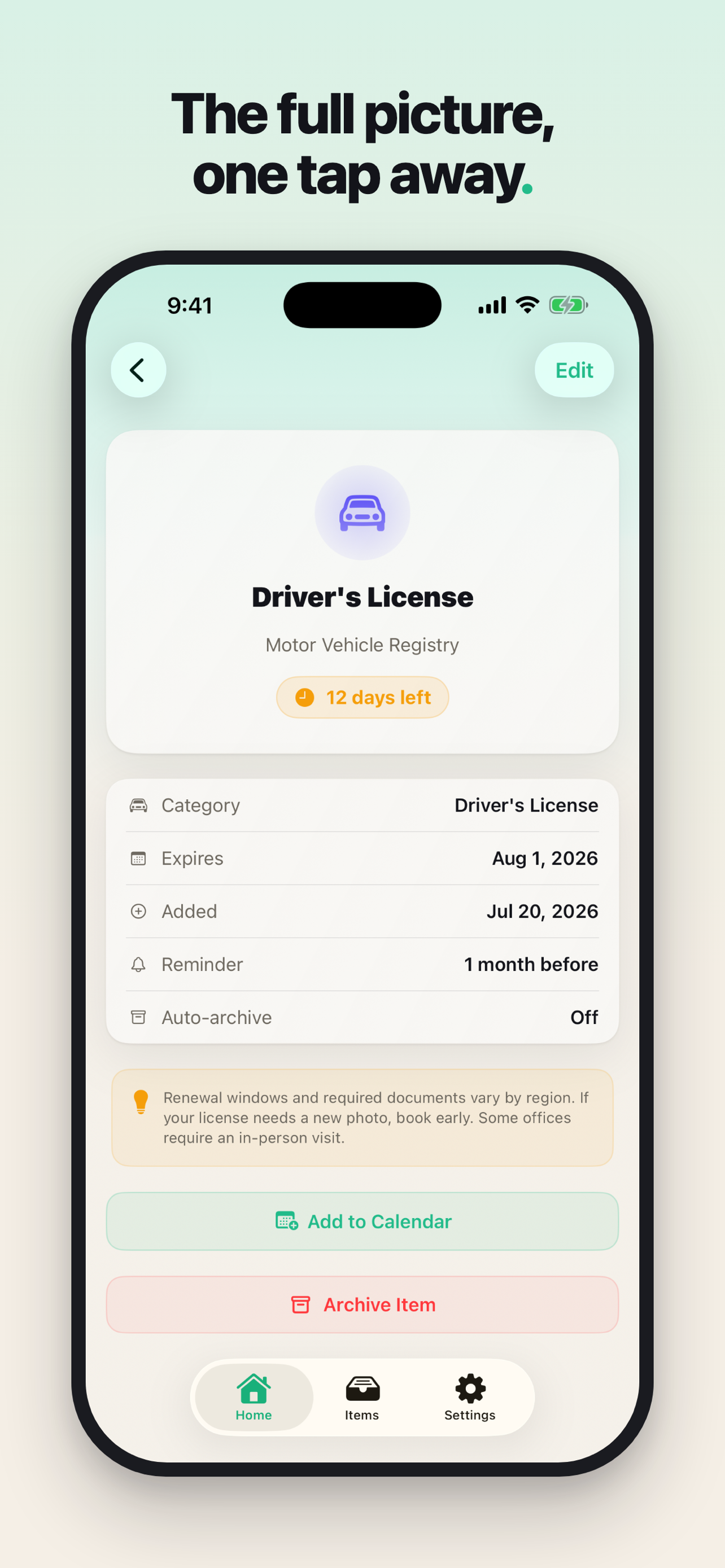 Until: Expiry Tracker screenshot 5