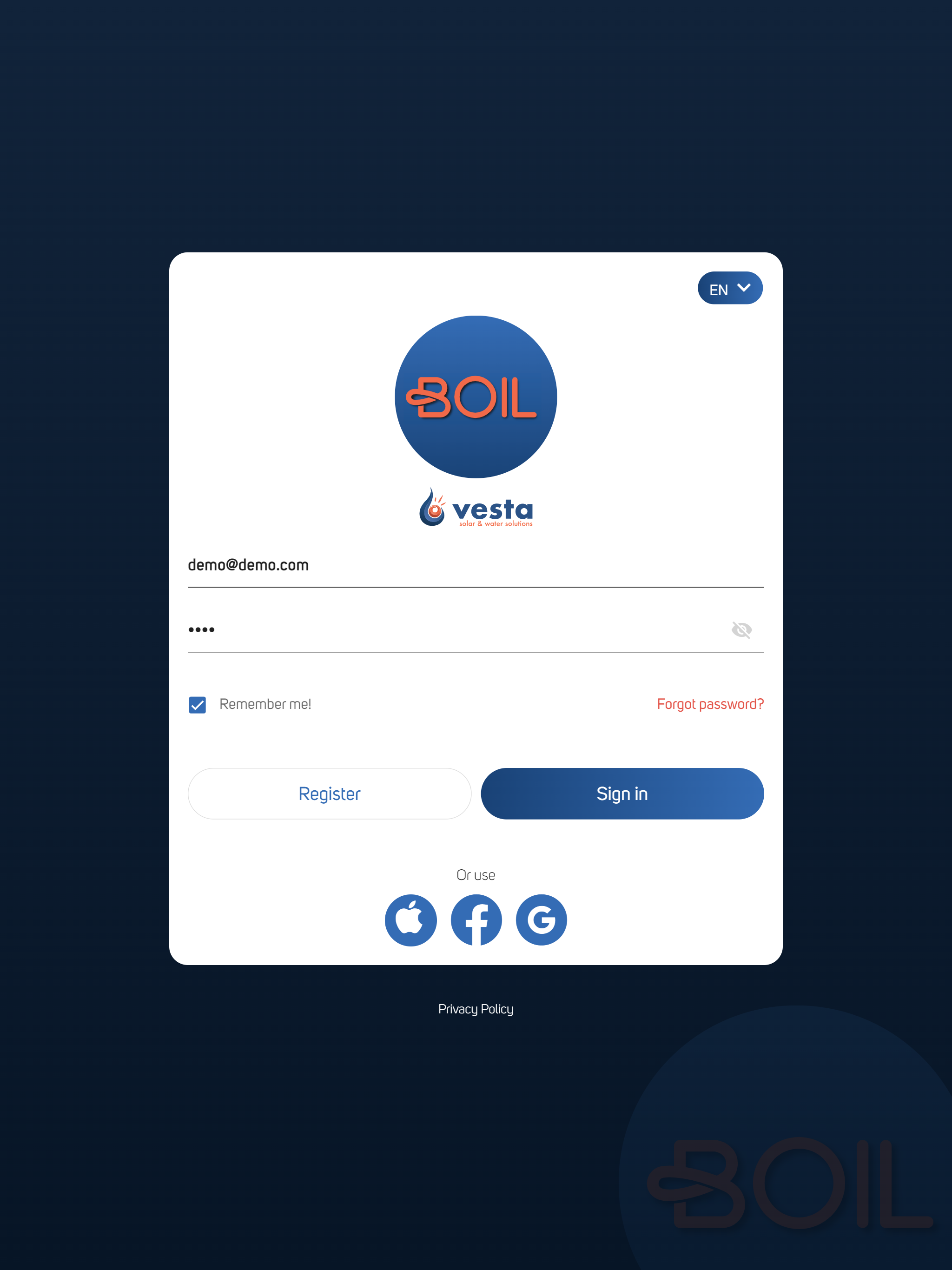 BOIL by Vesta