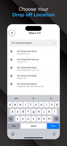 UWant Private Hire Screenshot 4 of 8