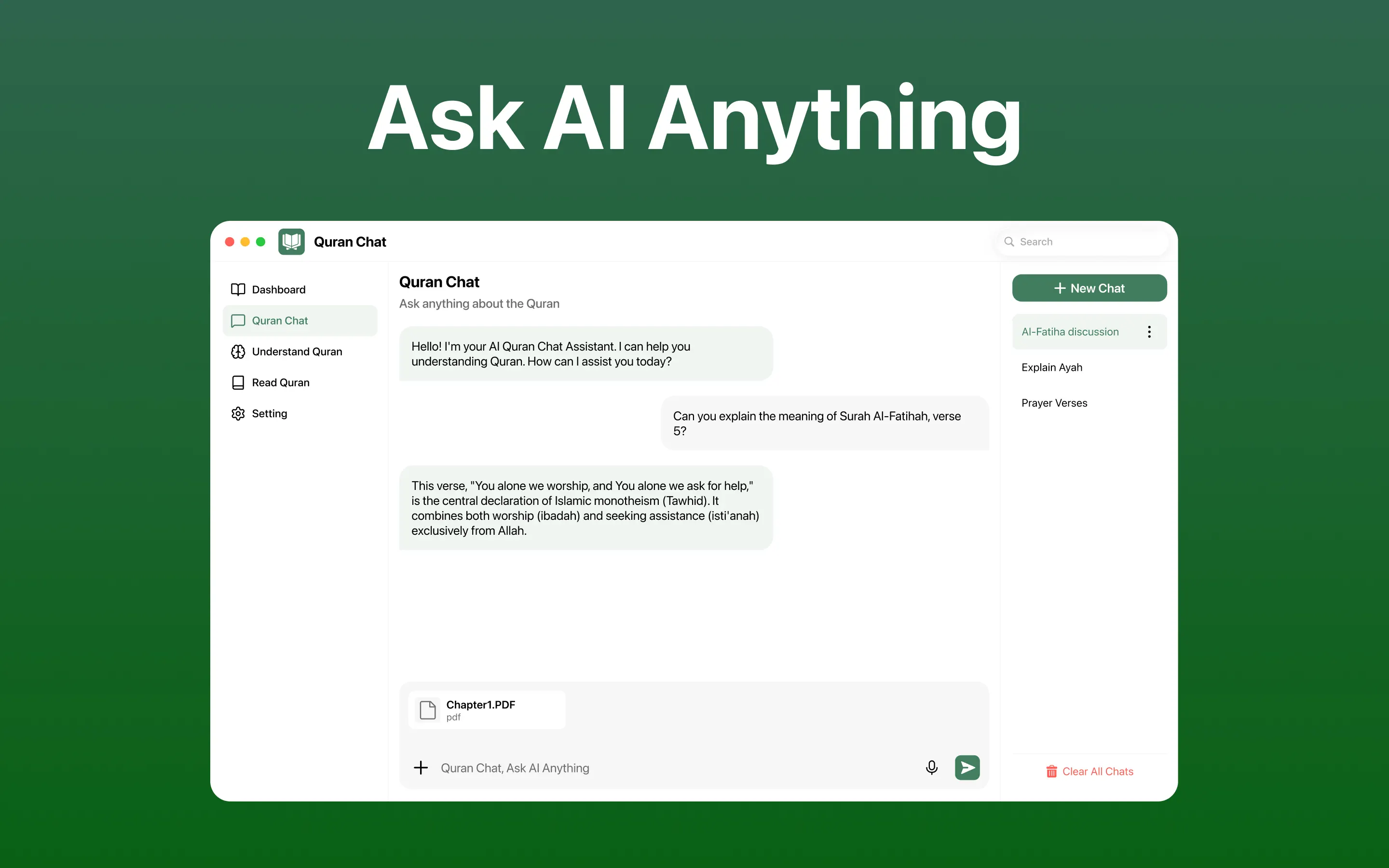 #3. Quran Majeed : Quran Chat (iOS) By: Muhammad Tayyab Rahim