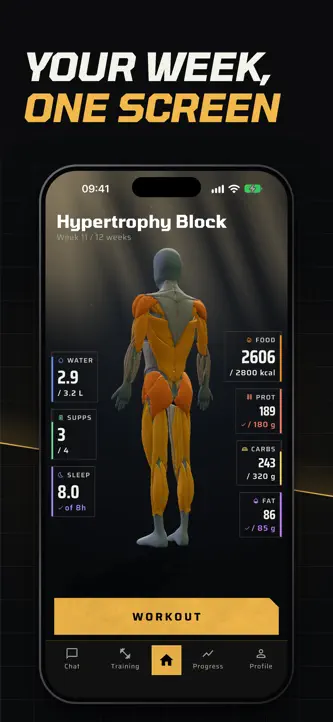 Antrio: Gym Workout Tracker screenshot 2