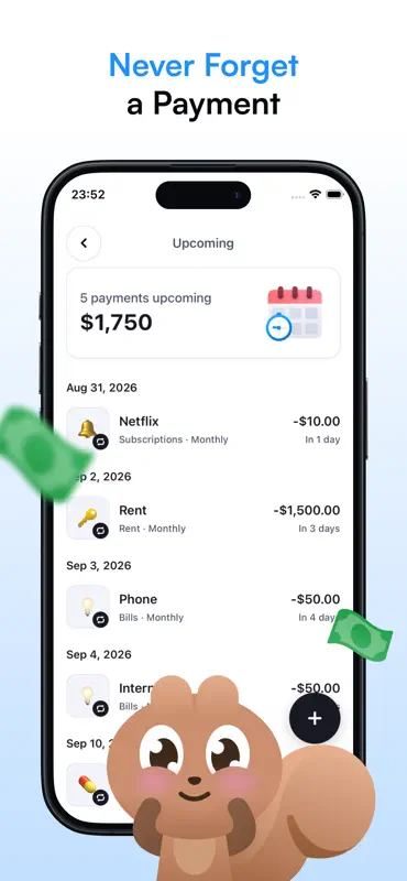 Squirrlo - Budget Planner screenshot 6 of 6