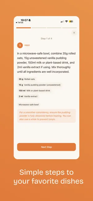 simmer: step by step cooking screenshot 4