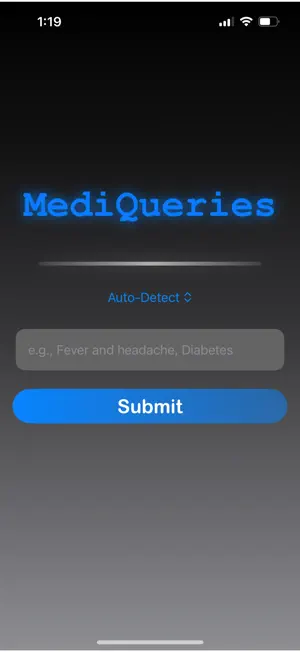 MediQueries screenshot 1