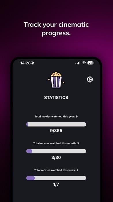 Watchfolio: Movie Tracker Screenshot