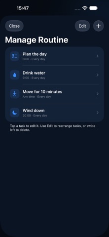 VitalStreak: Health & Routine screenshot 2