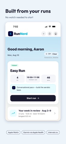 RunNerd: Running Coach Screenshot 1 of 6