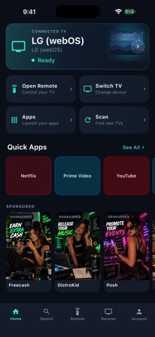 WiFi Remote for Smart TVs Screenshot 6 of 8