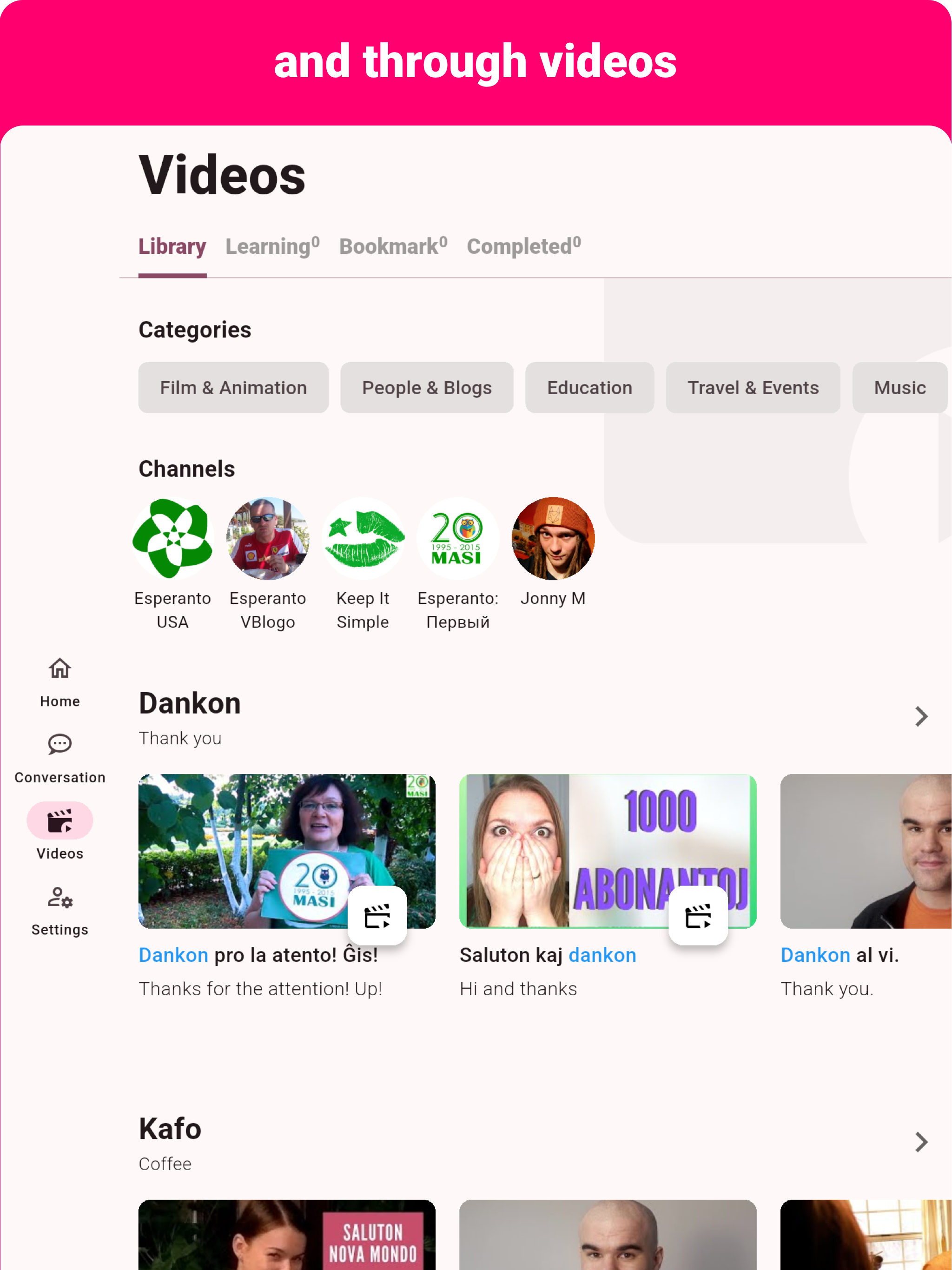 Esperanto - Listening Speaking screenshot 10