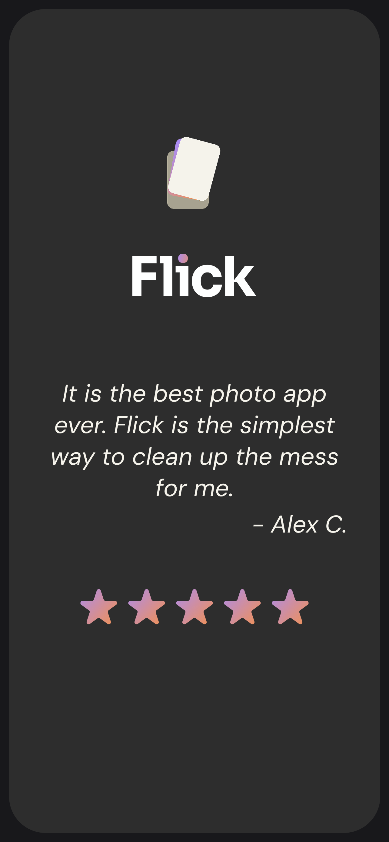 Flick: Swipe Photo Cleaner