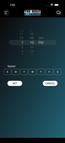 100.7 The Vault screenshot